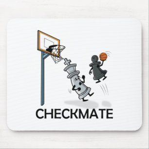 Schach-Player Schachboxen und Sketch Lover Checkma Mousepad