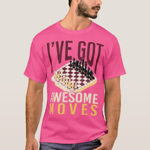 Schach-Player-Strategie Brettspiel Schach T-Shirt