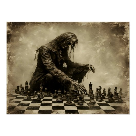 Schach Poster (Vorderseite)