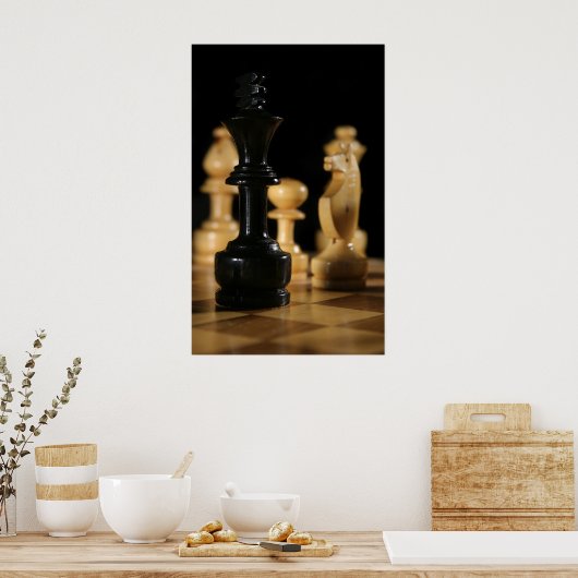 Schach Poster (Küche)