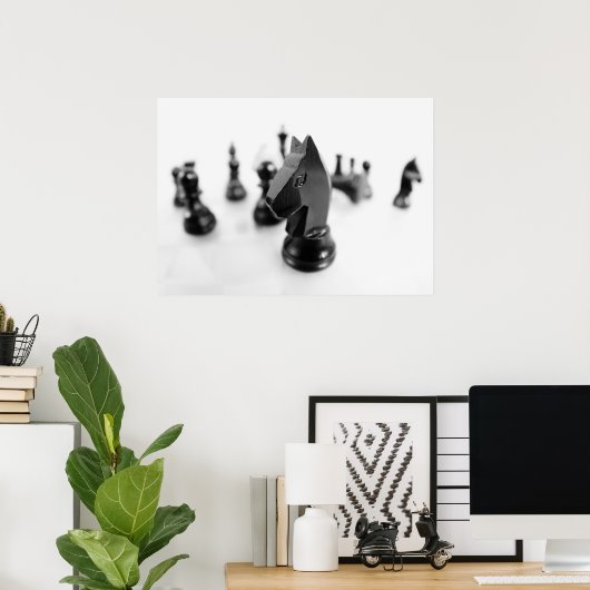 Schach Poster (Heimbüro)