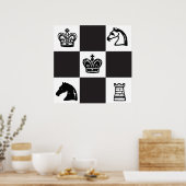 Schach Poster (Küche)