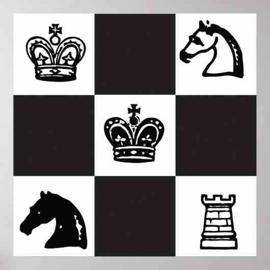 Schach Poster (Vorne)