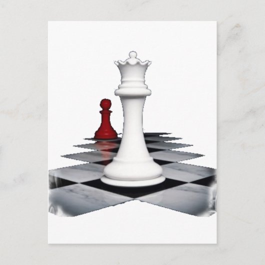 Schach Postkarte (Vorderseite)