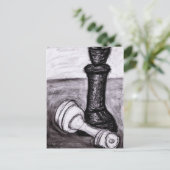 Schach Postkarte (Stehend Vorderseite)