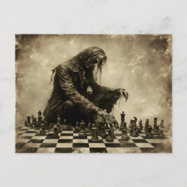 Schach Postkarte