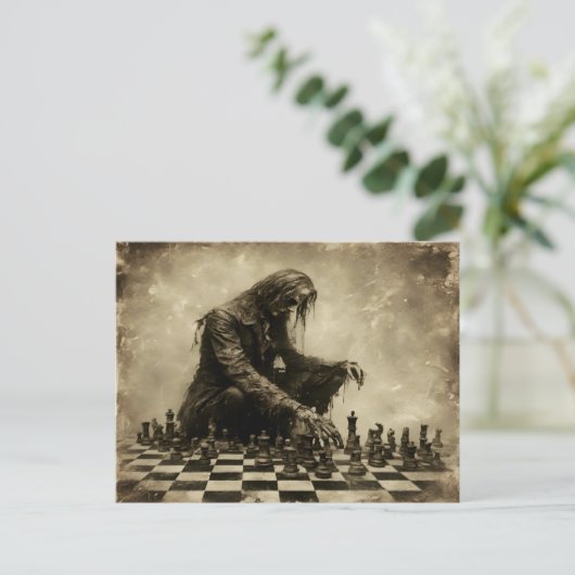 Schach Postkarte (Stehend Vorderseite)