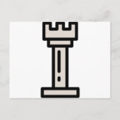 Schach Postkarte (Vorderseite)