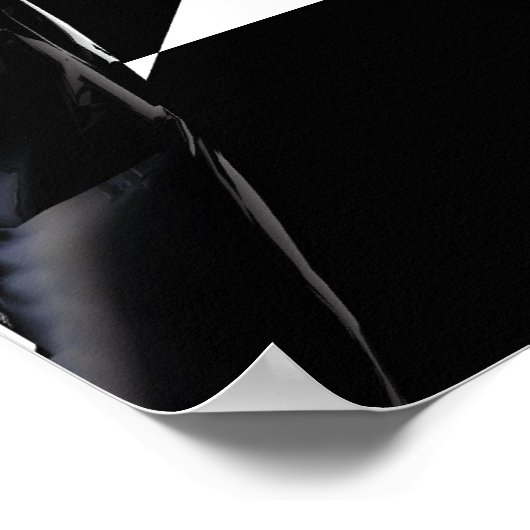 Schach - POV des Bischofs Poster (Ecke)