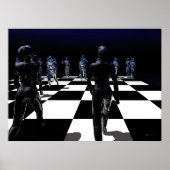 Schach - POV des Bischofs Poster (Vorne)