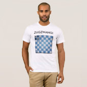 Schach-Puzzlespiel durch Morphy T-Shirt (Vorne ganz)