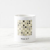 Schach-Puzzlespiel-Tasse #2 Kaffeetasse (Mittel)
