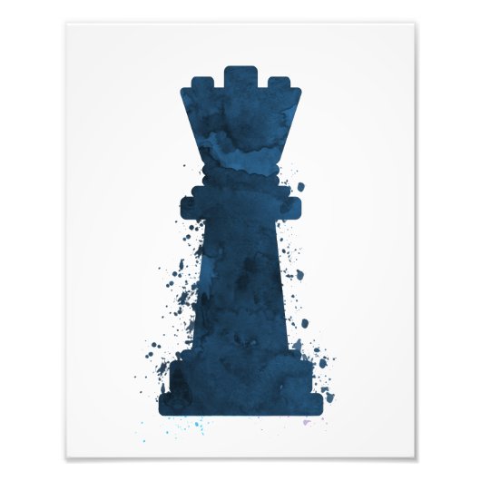 Schach Queen Art Fotodruck (Vorne)