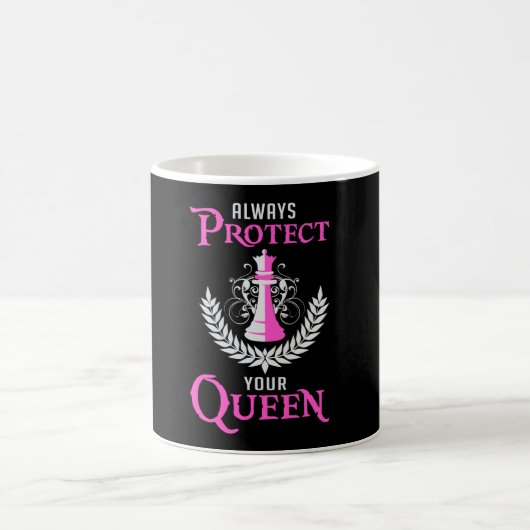 Schach-Queen Schach-Mainboard Game Geschenk Kaffeetasse (Mittel)