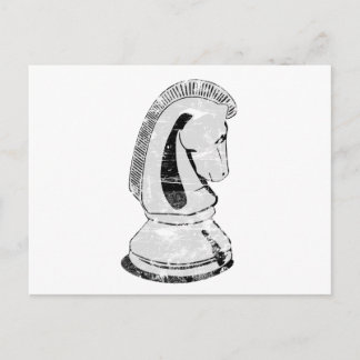 Schach - Ritter Postkarte