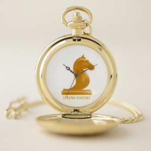 SCHACH-RITTER TASCHENUHR