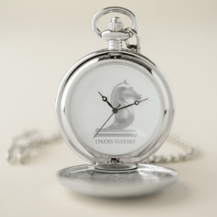 SCHACH-RITTER TASCHENUHR