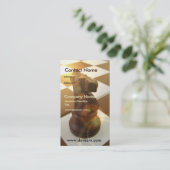 Schach-Ritter-Visitenkarte Visitenkarte (Stehend Vorderseite)