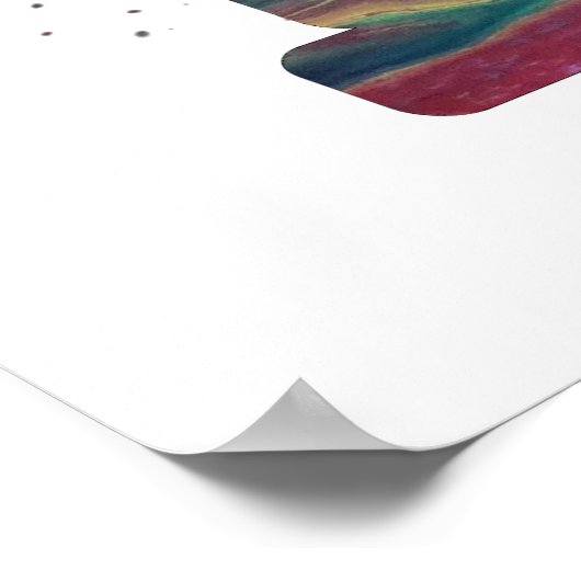 Schach Rook Art Poster (Ecke)