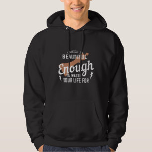 Schach - Schach ist schön, Leben zu verschwenden Hoodie