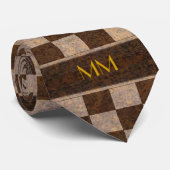 Schach, Schachbrett, zeichnet Schachbrett auf Krawatte (Gerollt)