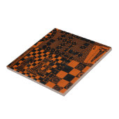 Schach-Schachbretter dominieren Fliese (Seite)