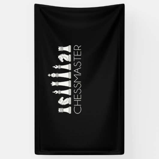 Schach - Schachmeister Banner (Vertikal)