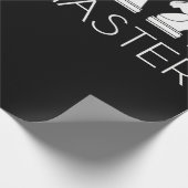 Schach - Schachmeister Geschenkpapier (Ecke)