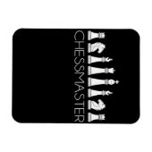 Schach - Schachmeister Magnet (Horizontal)