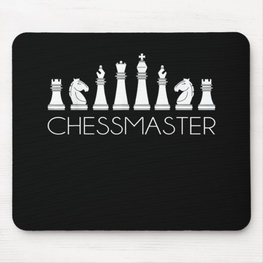 Schach - Schachmeister Mousepad (Vorne)