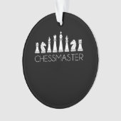 Schach - Schachmeister Ornament (Vorderseite)