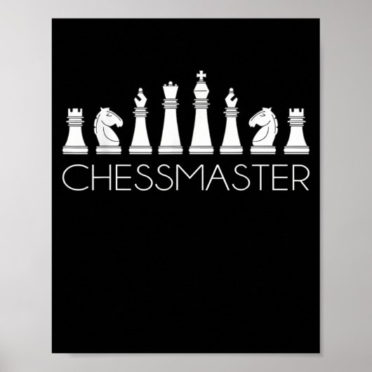 Schach - Schachmeister Poster (Vorne)