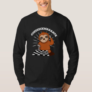Schach-Schläfchen in einem lustigen Schachspiel T-Shirt