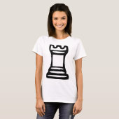 Schach - Schloss T-Shirt (Vorne ganz)