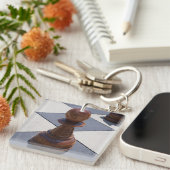 Schach-Schlüsselkette Schlüsselanhänger (Vorderseite rechts)