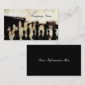 Schach-Schmutz-Visitenkarten Visitenkarte (Vorne/Hinten)