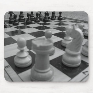 Schach-Set B&W Mousepad
