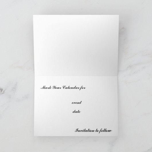 Schach-Set Karte (Innenseite)