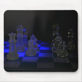 Schach-Set-Mausunterlage Mousepad (Vorne)