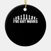 Schach Set Stücke Ich Got Fans Liebhaber Cool Keramik Ornament (Vorne)