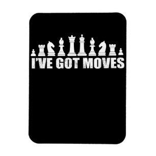 Schach Set Stücke Ich Got Fans Liebhaber Cool Magnet