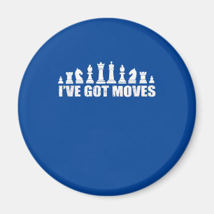 Schach Set Stücke Ich Got Fans Liebhaber Cool Magnet