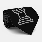 Schach-Set-Turm Krawatte (Gerollt)