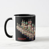 Schach Shakhmaty Black Red Russian Ultimate Tasse (Links)