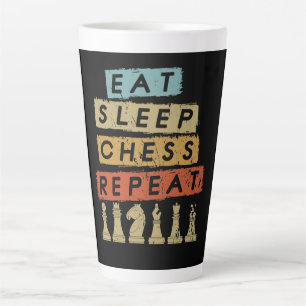 Schach - Sleep Schach wiederholen Milchtasse