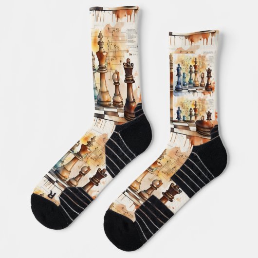 Schach Socken (Links)