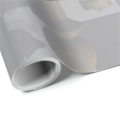 Schach-Spiel-König Geschenkpapier (Rolleneckpunkt)