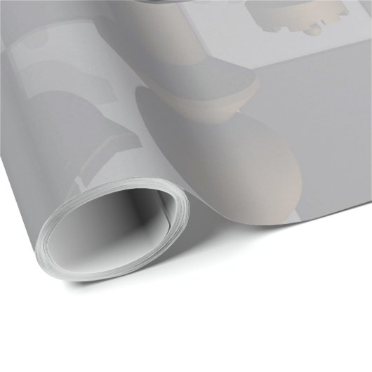 Schach-Spiel-König Geschenkpapier (Rolleneckpunkt)