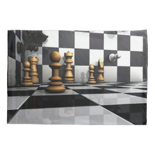 Schach-Spiel-König Kissenbezug