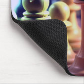 Schach-Spiel Mousepad (Ecke)
